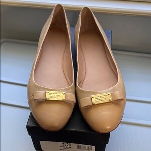 Marc Jacobs Nude Bow Flats